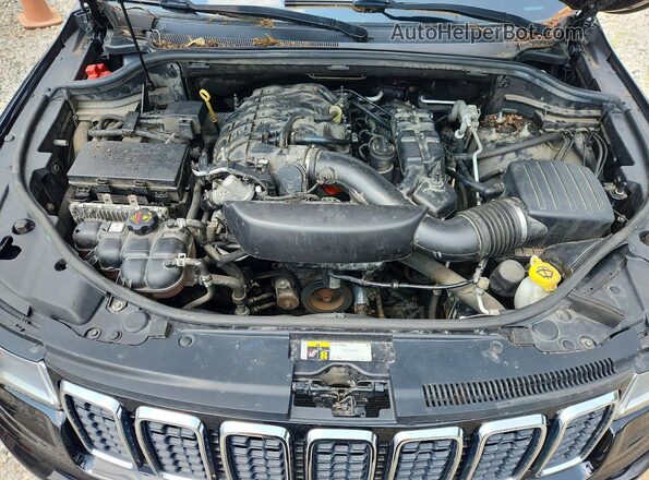 1C4RJFAG8HC729618 2017 JEEP GRAND Black ძრავის განყოფილების ხედი