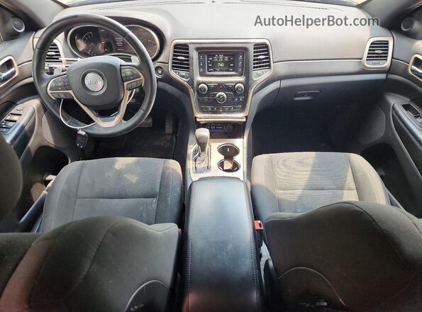 1C4RJFAG8HC729618 2017 JEEP GRAND Black წინა პანელის ხედი
