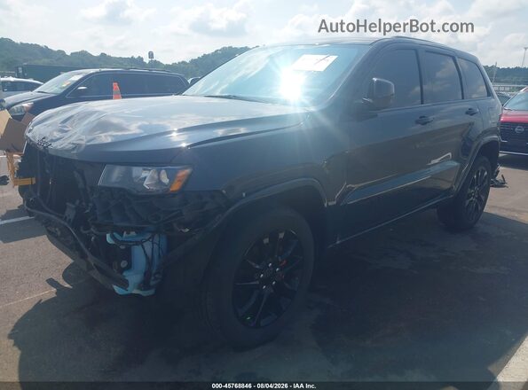 1C4RJFAG8HC767642 2017 JEEP GRAND CHEROKEE Black Vista tres cuartos delantera izquierda