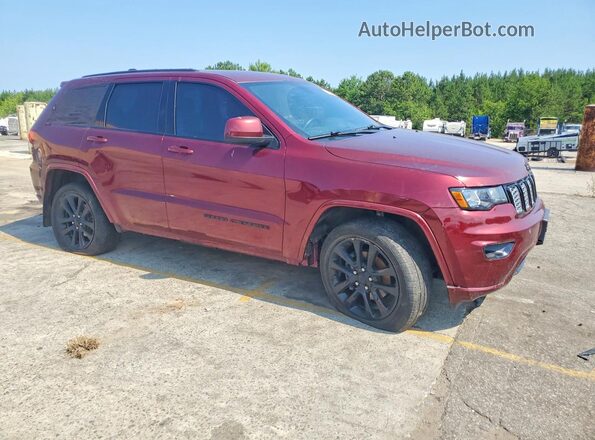 1C4RJFAG8HC905986 2017 JEEP GRAND Бордовый Передняя правая четверть