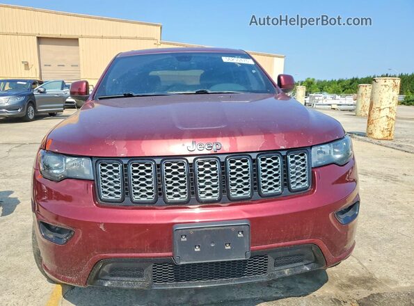 1C4RJFAG8HC905986 2017 JEEP GRAND Бордовый Вид спереди