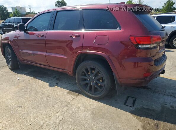 1C4RJFAG8HC905986 2017 JEEP GRAND Бордовый Задняя левая четверть