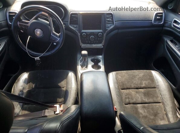 1C4RJFAG8HC905986 2017 JEEP GRAND Бордовый Вид панели приборов