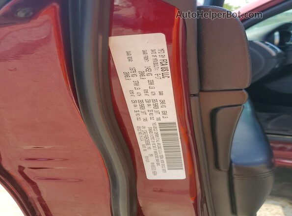 1C4RJFAG8HC905986 2017 JEEP GRAND Бордовый Вид подкапотного пространства