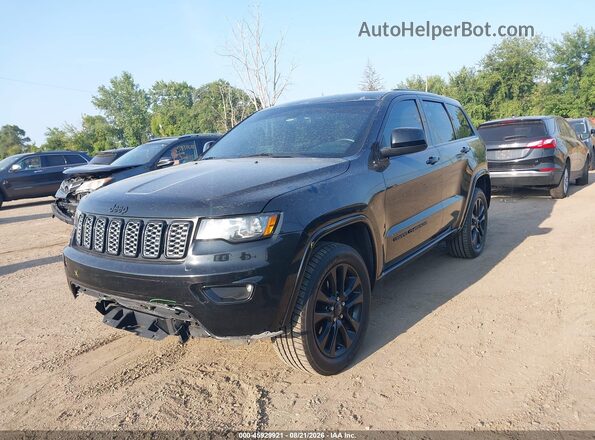 1C4RJFAG8HC919256 2017 JEEP GRAND CHEROKEE Black Vista tres cuartos delantera izquierda