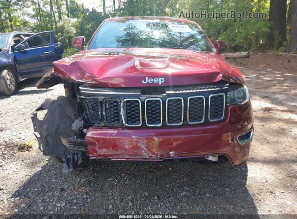 1C4RJFAG8JC276624 2018 JEEP GRAND CHEROKEE Red Вид щитка приладів