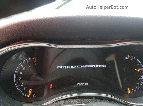 1C4RJFAG8JC336921 2018 JEEP GRAND Black Սարքավորումների վահանակի տեսք