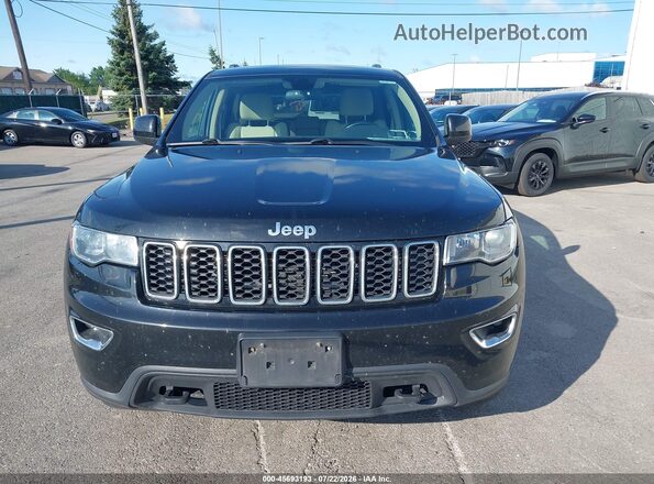 1C4RJFAG8KC836952 2019 JEEP GRAND CHEROKEE Black ხელსაწყოთა პანელის ხედი