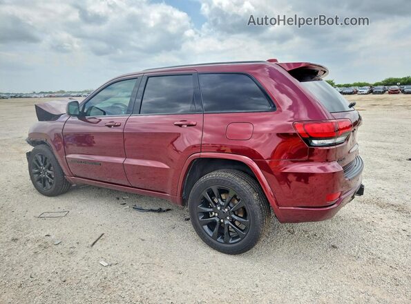 1C4RJFAG8MC708990 2021 JEEP GRAND Burgundy Trasero izquierdo