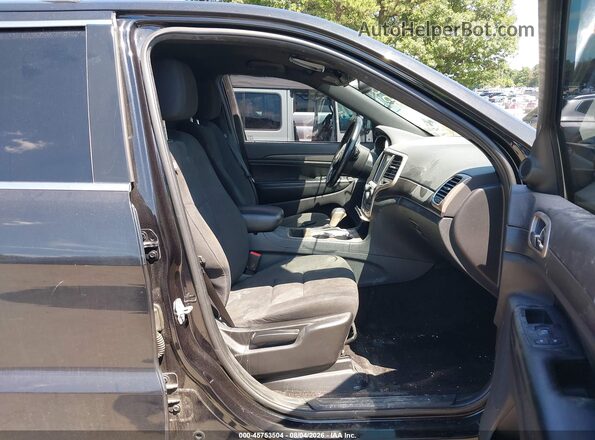 1C4RJFAG9GC438446 2016 JEEP GRAND CHEROKEE Black Вид салону спереду
