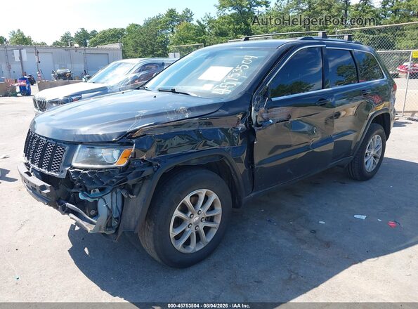1C4RJFAG9GC438446 2016 JEEP GRAND CHEROKEE Black Передня ліва чверть