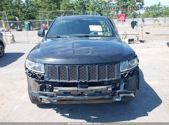 1C4RJFAG9GC438446 2016 JEEP GRAND CHEROKEE Black Вид задньої частини салону