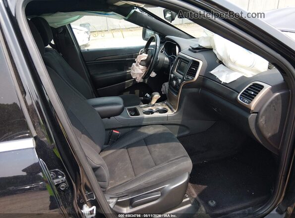 1C4RJFAG9HC912042 2017 JEEP GRAND CHEROKEE Black Widok wnętrza z przodu