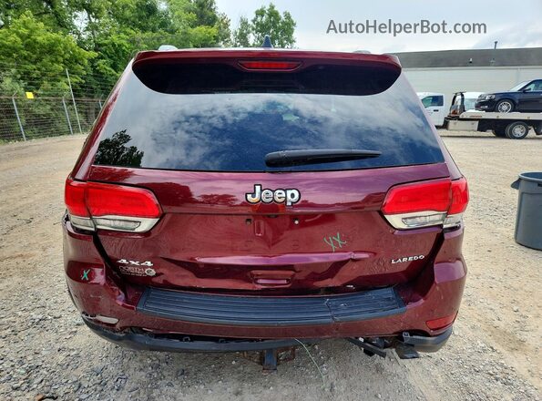 1C4RJFAG9JC174622 2018 JEEP GRAND Burgundy უკანა ხედი