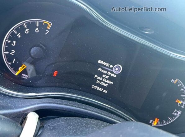 1C4RJFAG9JC314457 2018 JEEP GRAND Gray Widok zestawu wskaźników