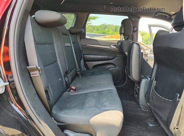 1C4RJFAG9JC485032 2018 JEEP GRAND Black Widok wnętrza z tyłu