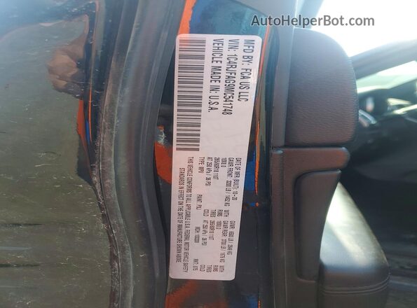 1C4RJFAG9MC541748 2021 JEEP GRAND Black VIN sticker view