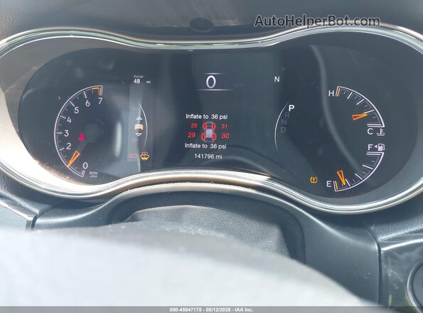 1C4RJFAGXGC414270 2016 JEEP GRAND CHEROKEE Gray Vista de los asientos traseros