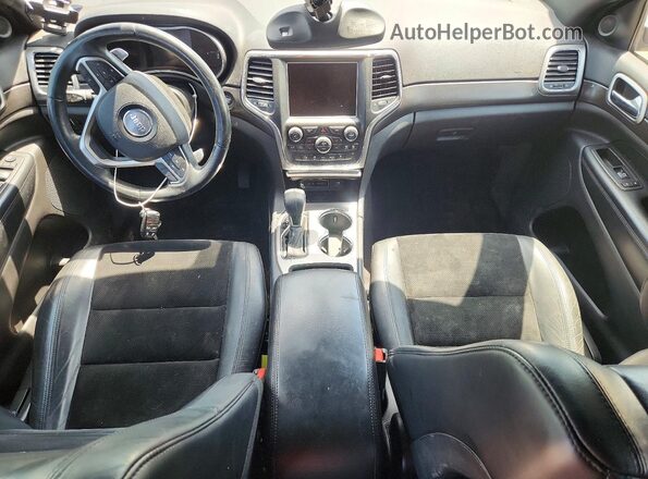 1C4RJFAGXHC938360 2017 JEEP GRAND Black წინა პანელის ხედი