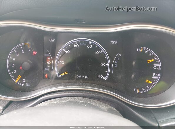 1C4RJFAGXHC962772 2017 JEEP GRAND CHEROKEE White Widok tylnych siedzeń