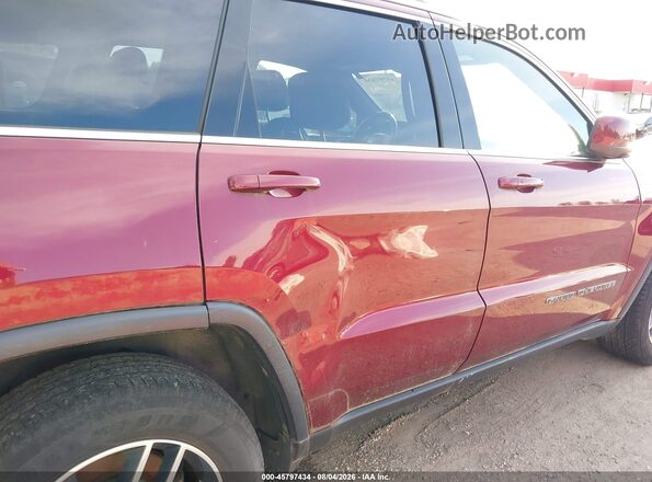 1C4RJFAGXJC197777 2018 JEEP GRAND CHEROKEE Бордовый Вид спереди