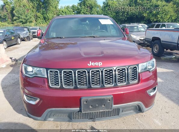 1C4RJFAGXJC197777 2018 JEEP GRAND CHEROKEE Бордовый Вид щитка приборов