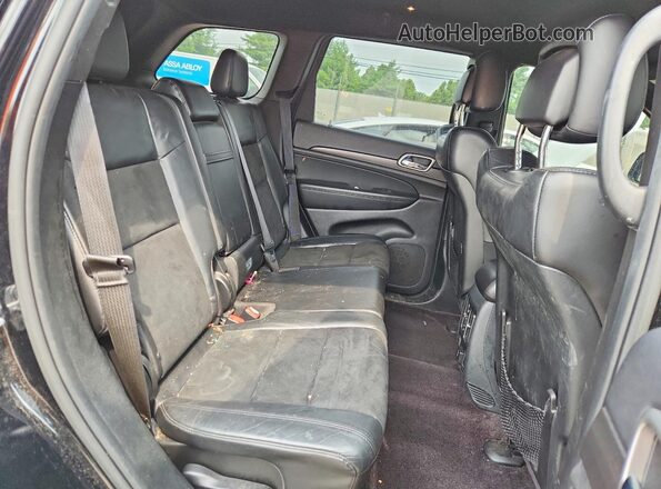 1C4RJFAGXJC377468 2018 JEEP GRAND Black უკანა სალონის ხედი