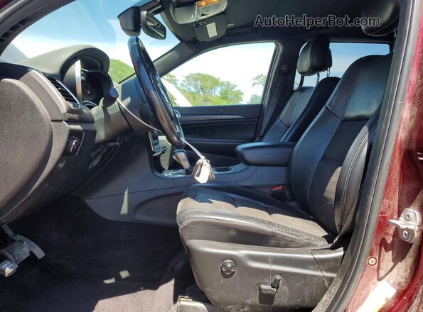 1C4RJFAGXJC470085 2018 JEEP GRAND Burgundy Front interior view