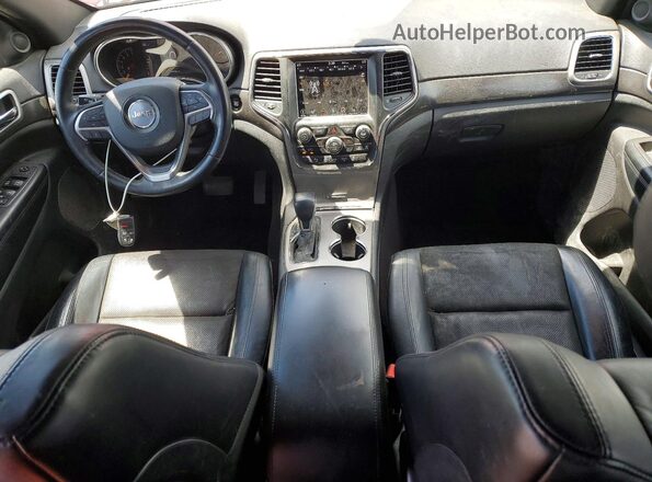 1C4RJFAGXJC470085 2018 JEEP GRAND Burgundy Dashboard view