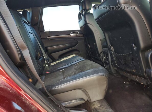 1C4RJFAGXJC470085 2018 JEEP GRAND Burgundy Rear interior view