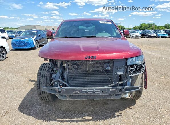 1C4RJFAGXJC470085 2018 JEEP GRAND Burgundy Front view