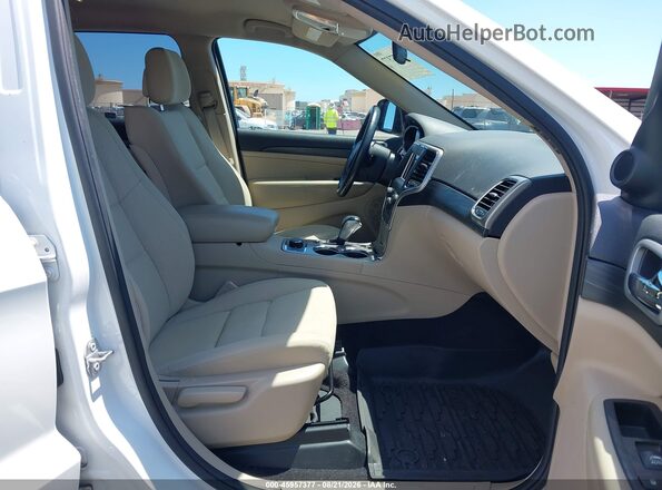 1C4RJFAGXKC537026 2019 JEEP GRAND CHEROKEE Белый Вид салона спереди