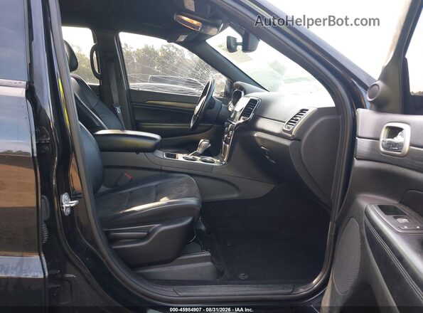 1C4RJFAGXKC661667 2019 JEEP GRAND CHEROKEE Black Front interior view