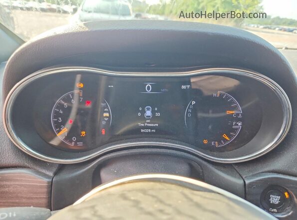 1C4RJFAGXMC636268 2021 JEEP GRAND Gray ხელსაწყოთა პანელის ხედი