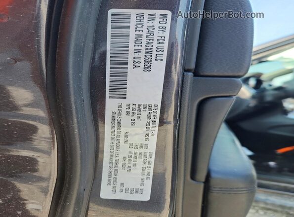 1C4RJFAGXMC636268 2021 JEEP GRAND Gray ძრავის განყოფილების ხედი