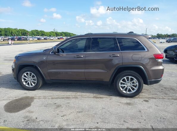 1C4RJFAGXMC678620 2021 JEEP GRAND CHEROKEE Brown Vista interior de 360 grados