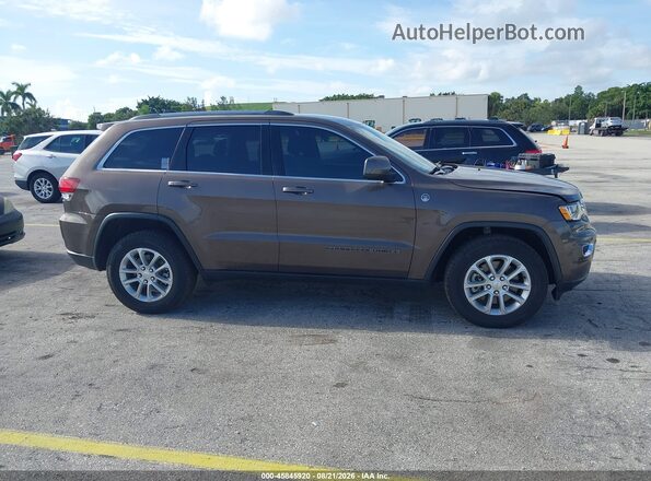 1C4RJFAGXMC678620 2021 JEEP GRAND CHEROKEE Brown Vista interior trasera