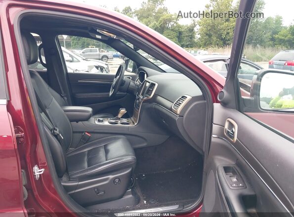 1C4RJFBG0GC334362 2016 JEEP GRAND CHEROKEE Red Widok wnętrza z przodu