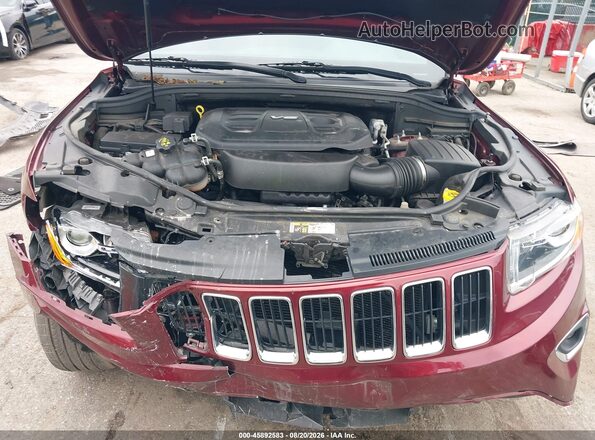 1C4RJFBG0GC334362 2016 JEEP GRAND CHEROKEE Red Widok z tyłu