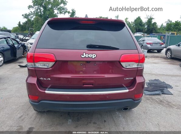 1C4RJFBG0GC334362 2016 JEEP GRAND CHEROKEE Red 