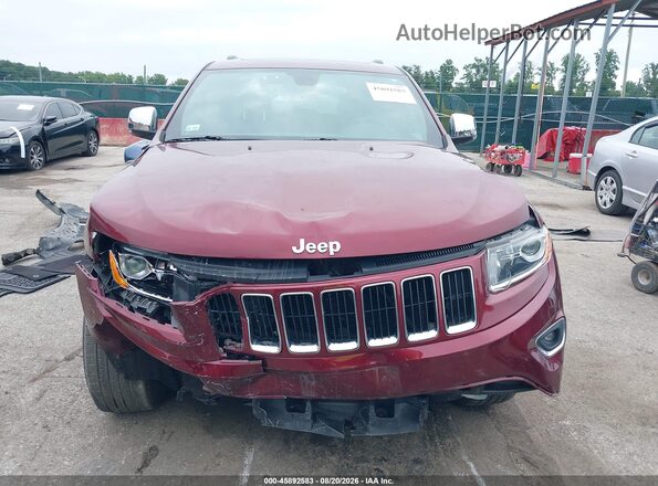 1C4RJFBG0GC334362 2016 JEEP GRAND CHEROKEE Red Widok wnętrza z tyłu