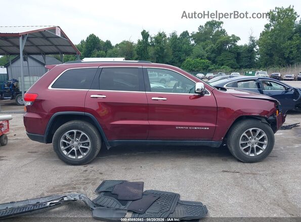 1C4RJFBG0GC334362 2016 JEEP GRAND CHEROKEE Red Widok wnętrza 360 stopni