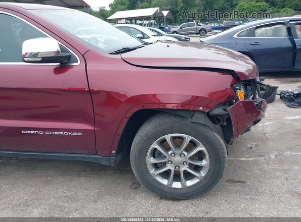 1C4RJFBG0GC334362 2016 JEEP GRAND CHEROKEE Red 