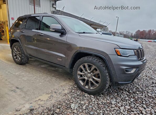 1C4RJFBG0GC417497 2016 JEEP GRAND Gray Передня права чверть