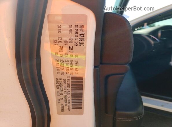 1C4RJFBG0HC760814 2017 JEEP GRAND White Vista del compartimento del motor