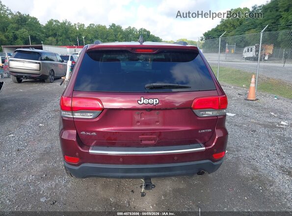 1C4RJFBG0HC827587 2017 JEEP GRAND CHEROKEE Burgundy 