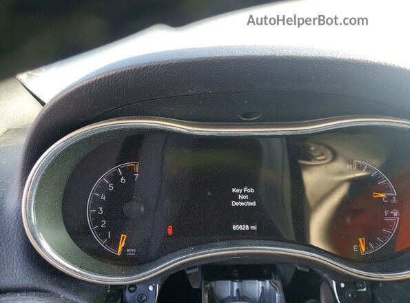 1C4RJFBG0HC899843 2017 JEEP GRAND Silver Вид щитка приладів
