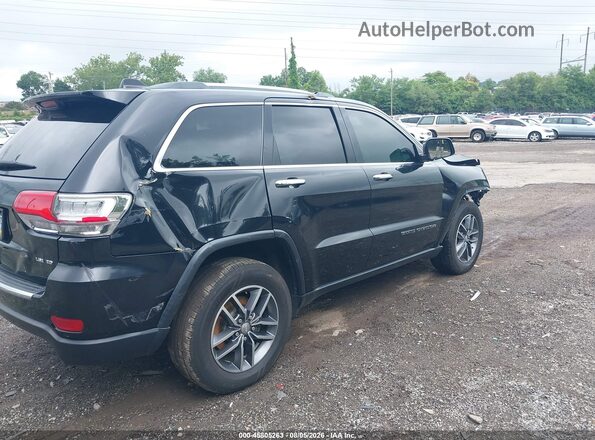 1C4RJFBG0JC204380 2018 JEEP GRAND CHEROKEE Черный Задняя правая четверть