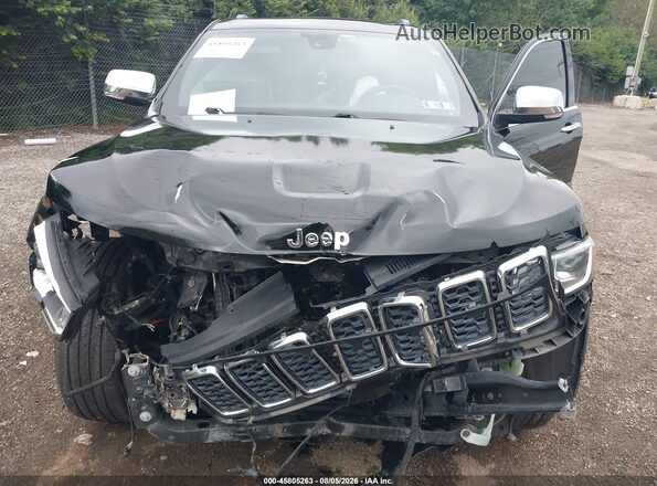 1C4RJFBG0JC204380 2018 JEEP GRAND CHEROKEE Черный Вид сзади