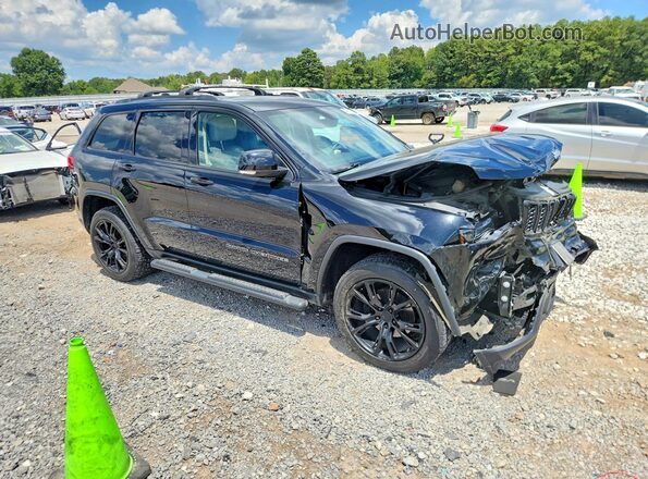 1C4RJFBG0JC400318 2018 JEEP GRAND Черный Передняя правая четверть